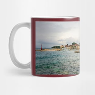 Sutivan, Waterfront in Brac, Croatia Mug